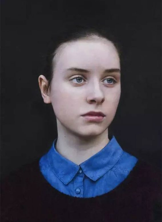  Eliza by Michael Gaskell, 2015 Acrylic on Board 370 x 270mm