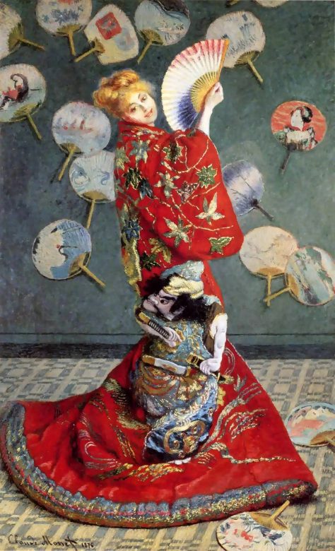Madame Monet en costume japonais - 莫奈