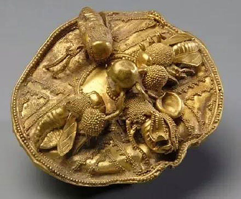 金珠工艺 （gold  granulation）